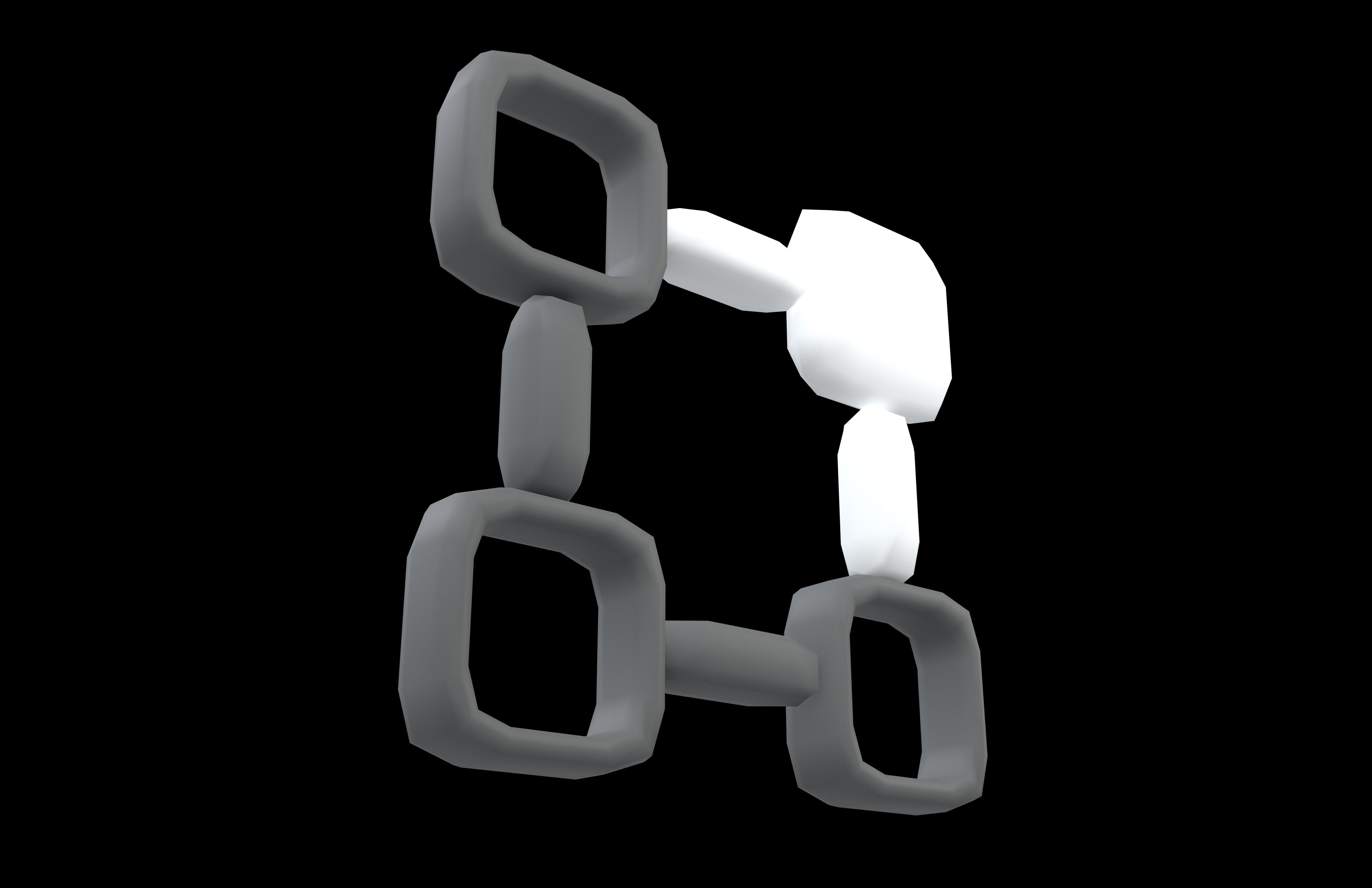 Edit Mode Symbol v1 002 Low-poly 3D model_1
