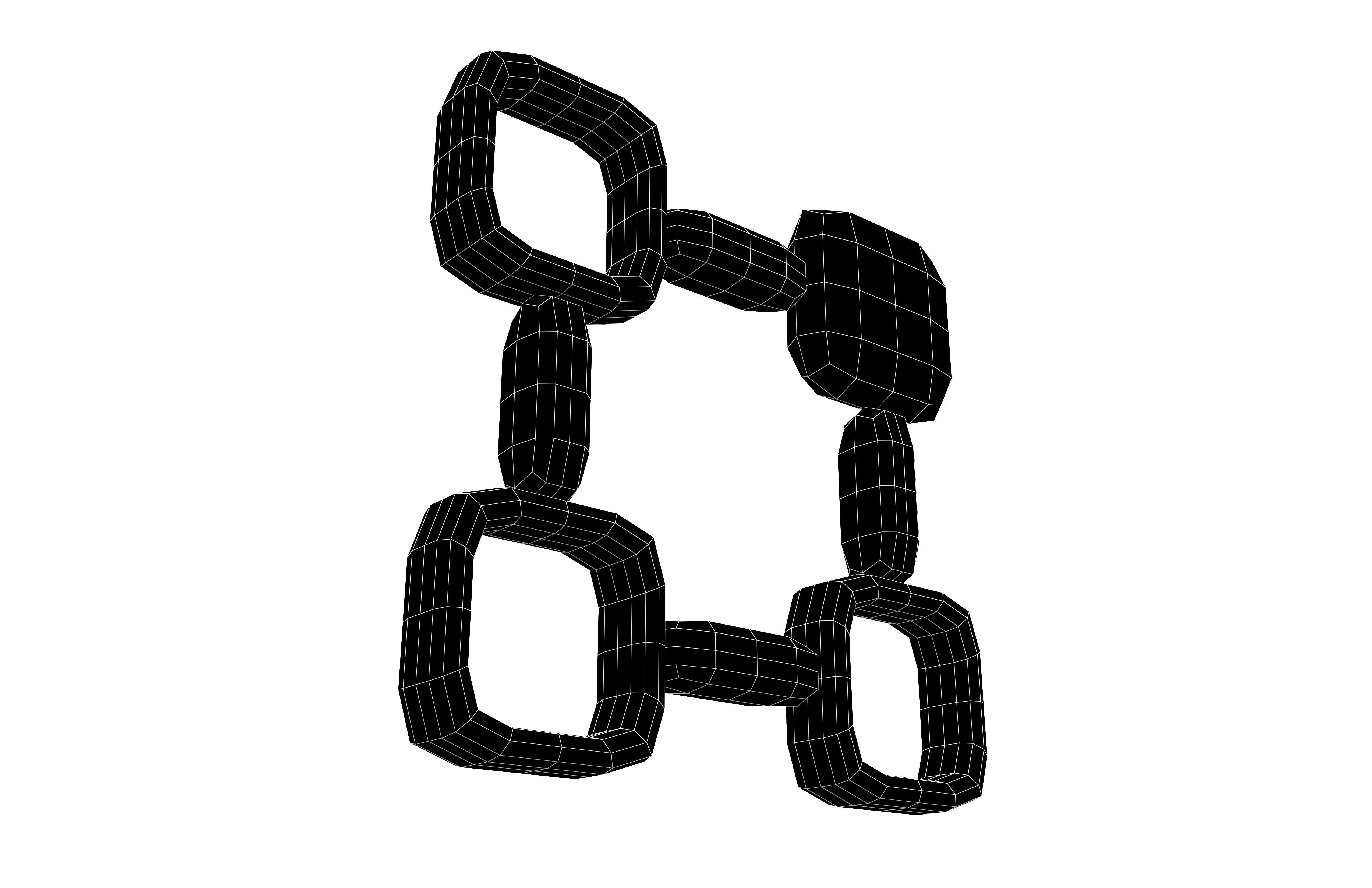 Edit Mode Symbol v1 002 Low-poly 3D model_5