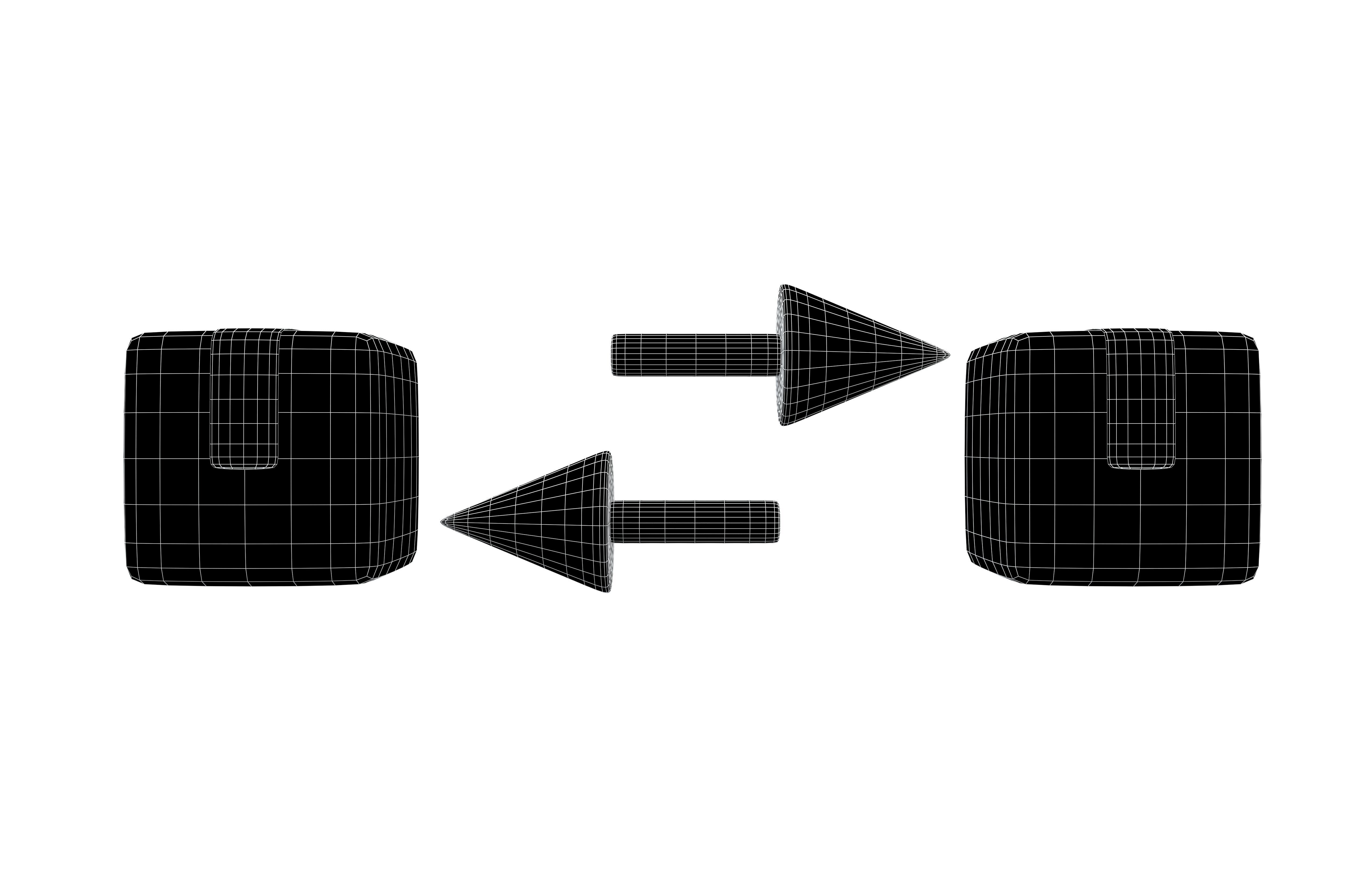 Barter Icon v1 002 Low-poly 3D model_4