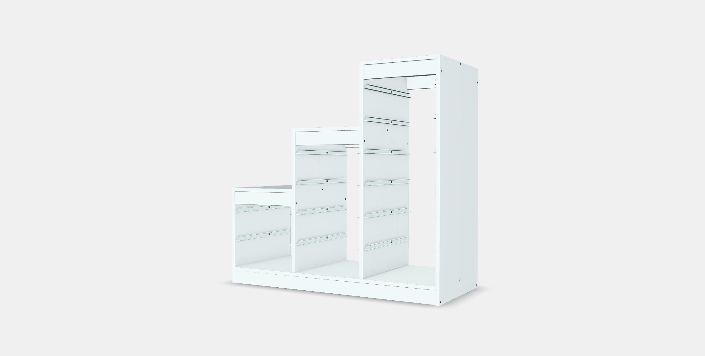 TROFAST shelf frame 3D model_4