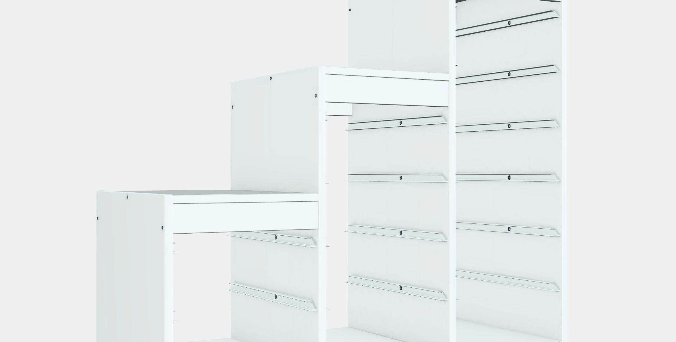 TROFAST shelf frame 3D model_5