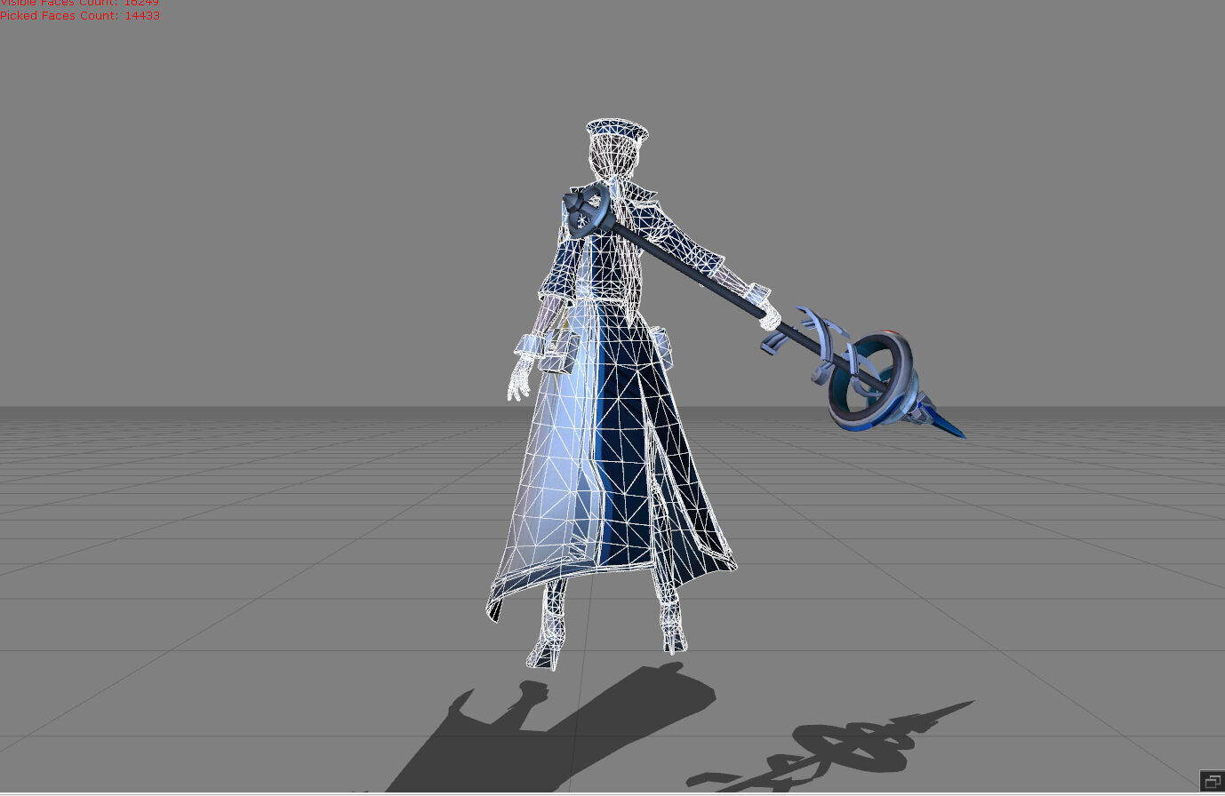 Silvana Future Cop Low-poly 3D model_7