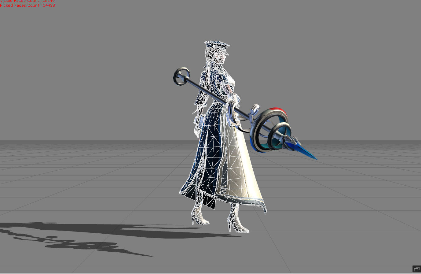 Silvana Future Cop Low-poly 3D model_5