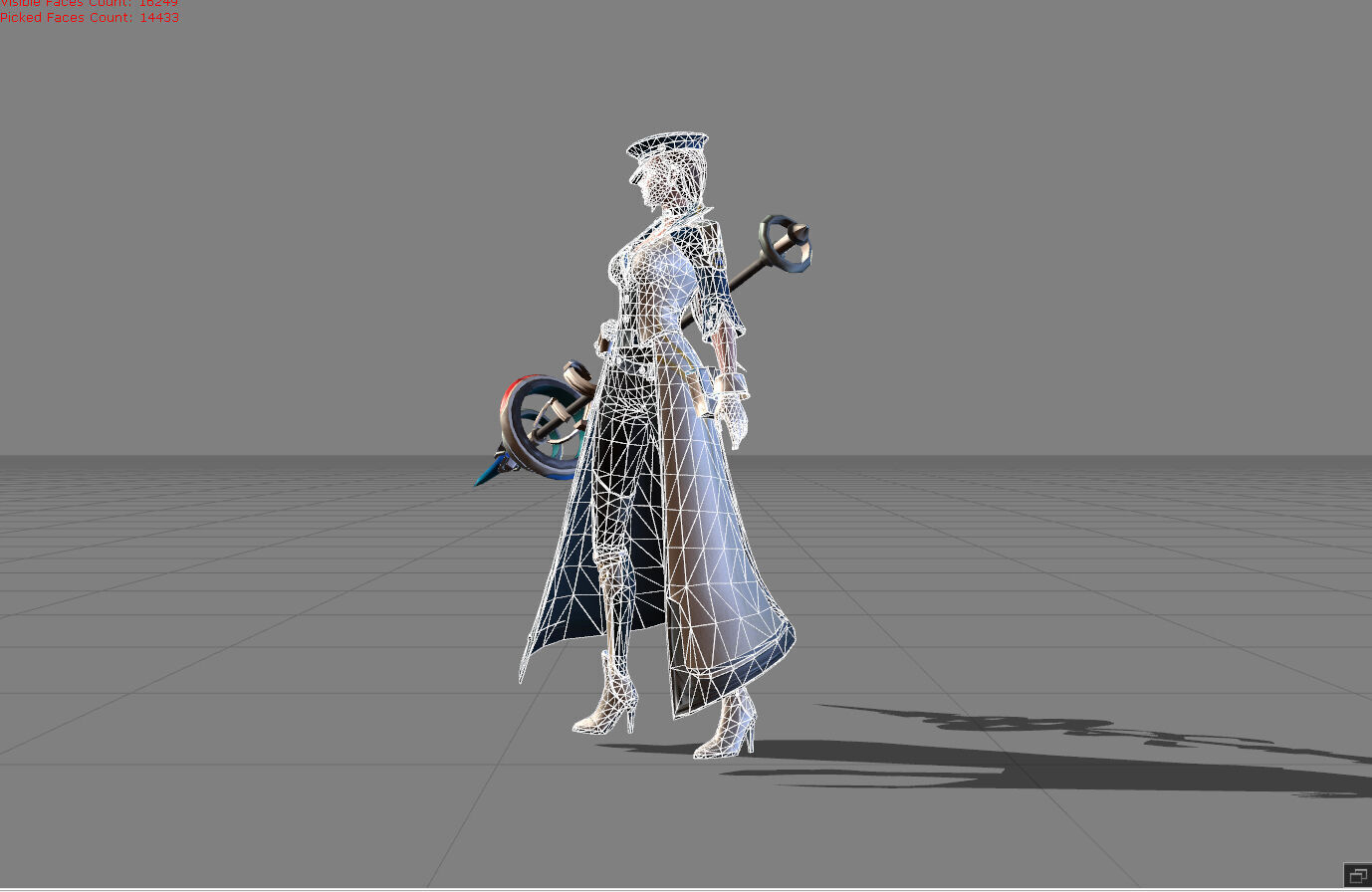 Silvana Future Cop Low-poly 3D model_6