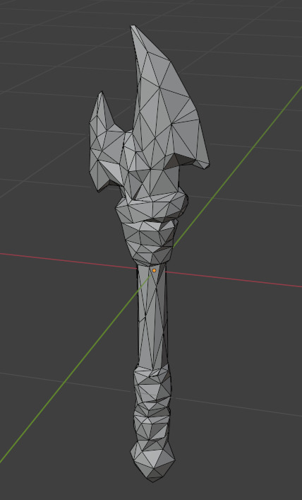 Primal Beast Weapons Pack Stylized Bone Themed RPG Weapon Set 3D model_15