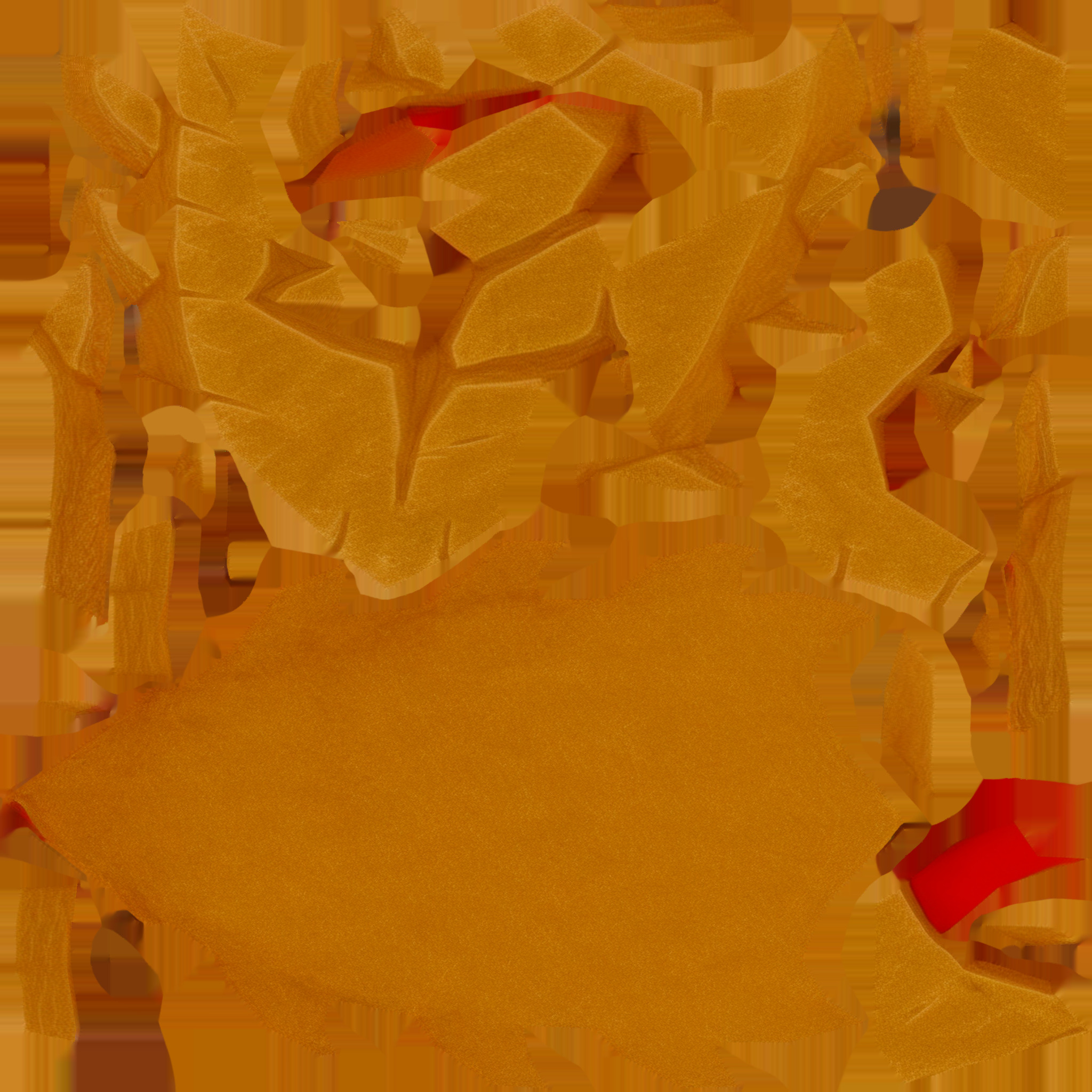 Primal Beast Weapons Pack Stylized Bone Themed RPG Weapon Set 3D model_17