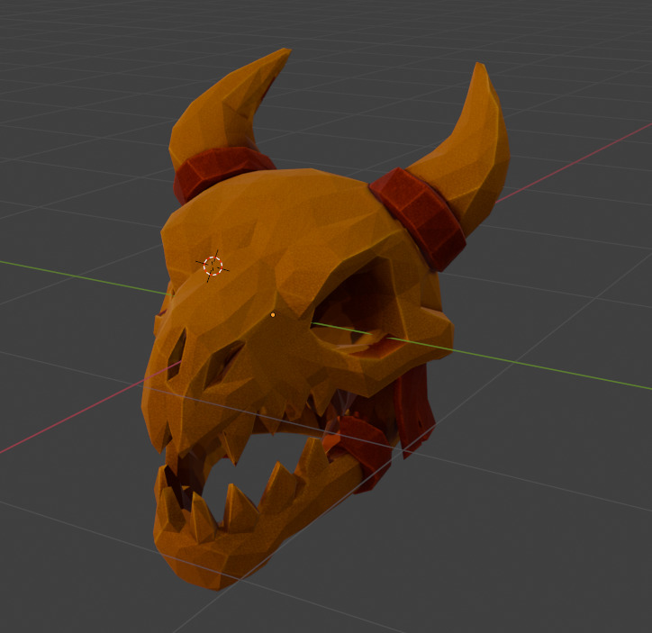 Primal Beast Weapons Pack Stylized Bone Themed RPG Weapon Set 3D model_6