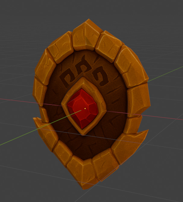 Primal Beast Weapons Pack Stylized Bone Themed RPG Weapon Set 3D model_4