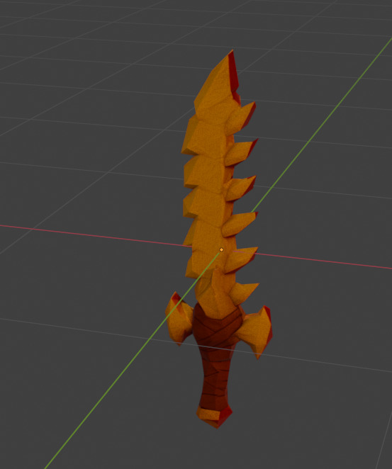 Primal Beast Weapons Pack Stylized Bone Themed RPG Weapon Set 3D model_2