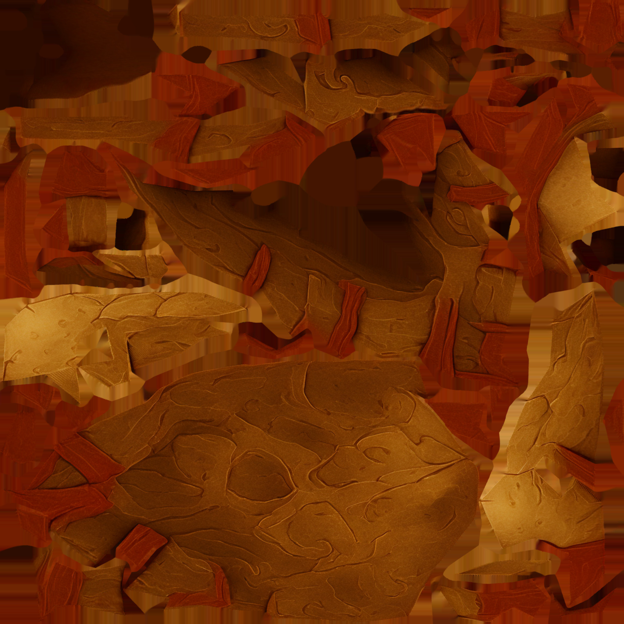 Primal Beast Weapons Pack Stylized Bone Themed RPG Weapon Set 3D model_23