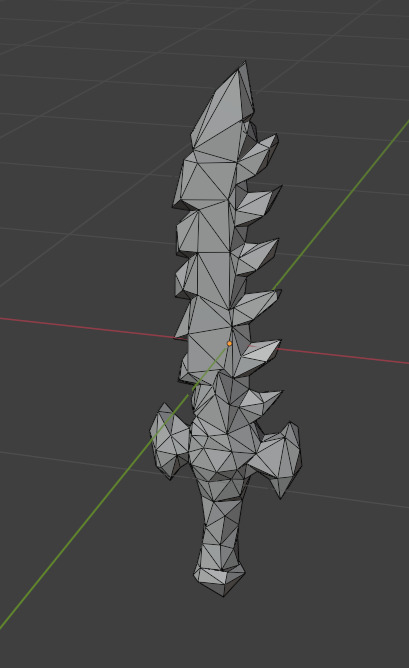 Primal Beast Weapons Pack Stylized Bone Themed RPG Weapon Set 3D model_3