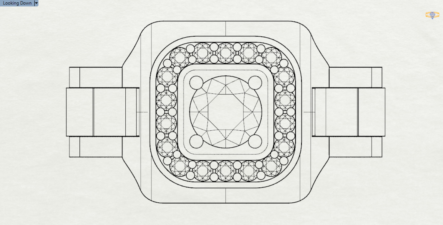Luxury man Rolex design diamond ring model ror0020 3D print model_21