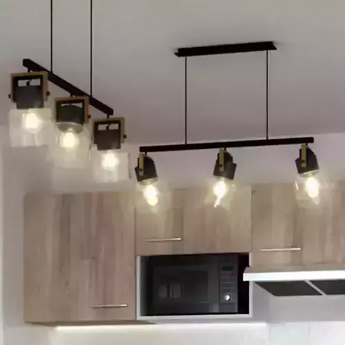 Pendant-light-Seynave-Nordica-LEROY-MERLIN 3D model