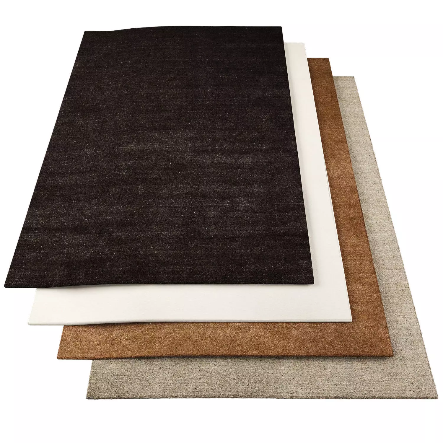 Vera rugs Low-poly 3D model_0