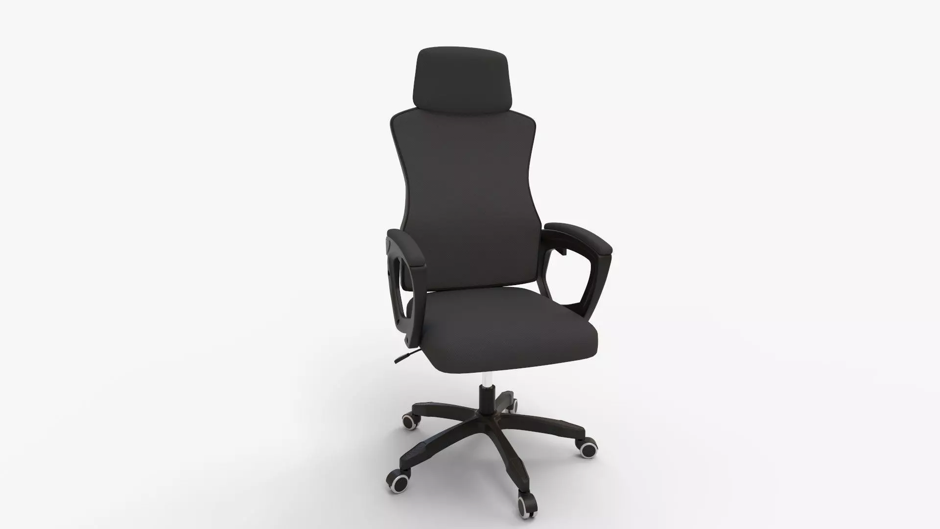 WAMIT Ergonomic Mesh Office Chair With Lumbar Support 3D model_0
