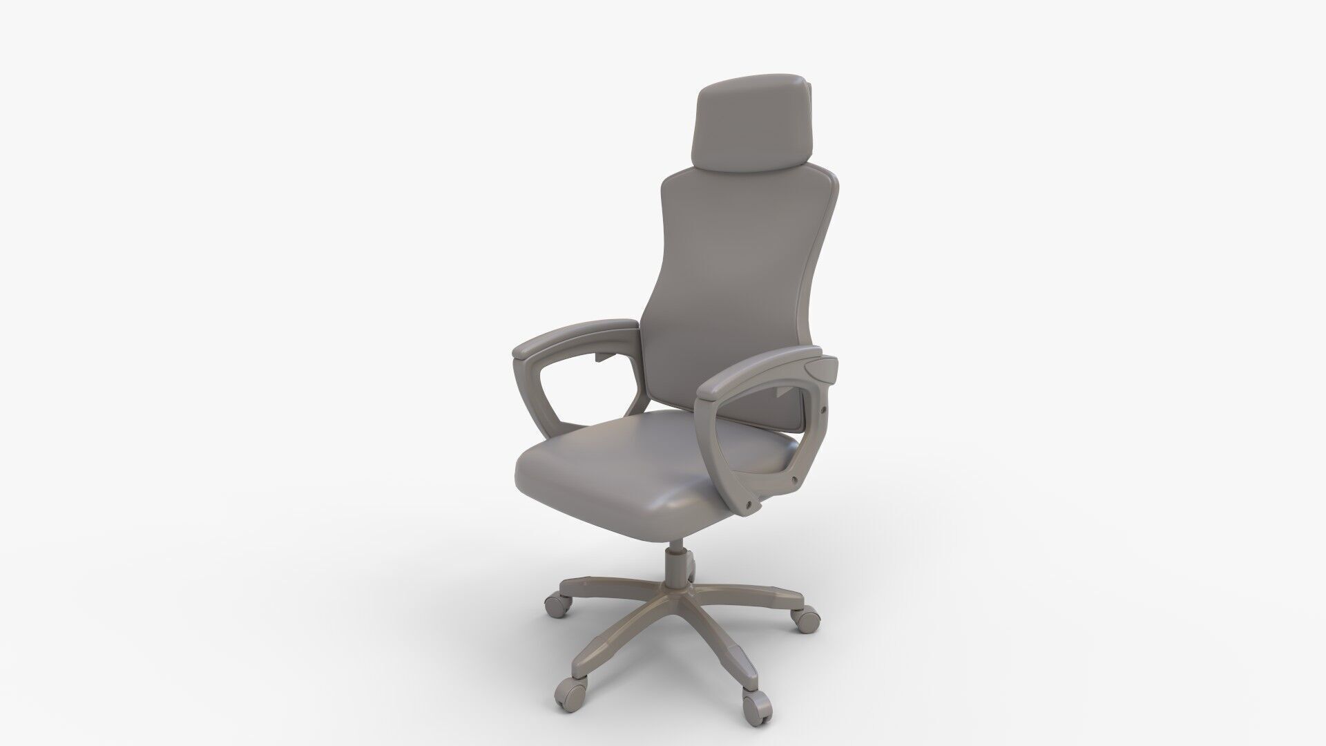WAMIT Ergonomic Mesh Office Chair With Lumbar Support 3D model_7