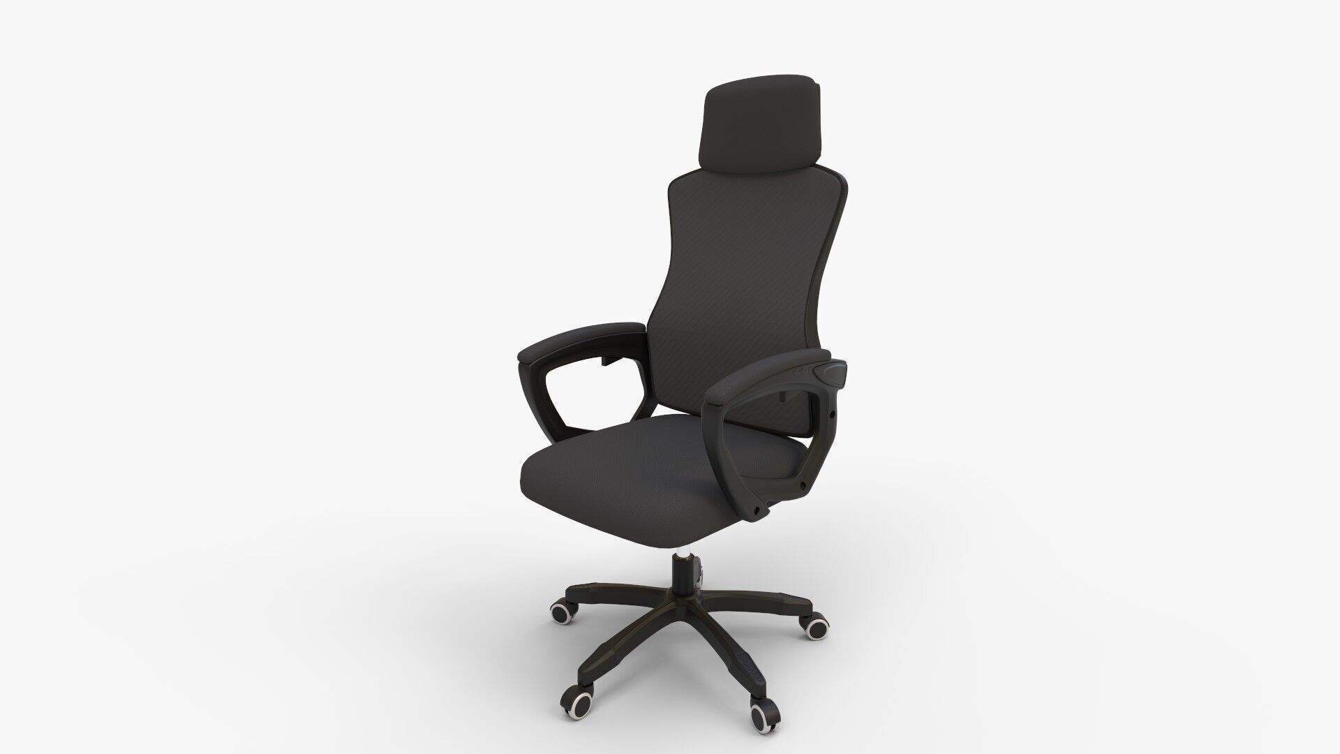 WAMIT Ergonomic Mesh Office Chair With Lumbar Support 3D model_6