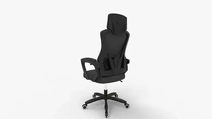 WAMIT Ergonomic Mesh Office Chair With Lumbar Support 3D model 5
