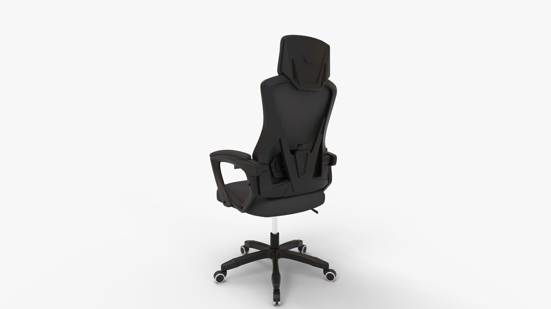 WAMIT Ergonomic Mesh Office Chair With Lumbar Support 3D model_4