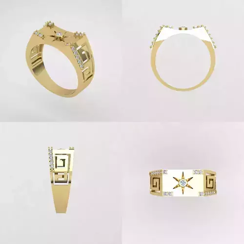 special ring designed by our team 3D print model