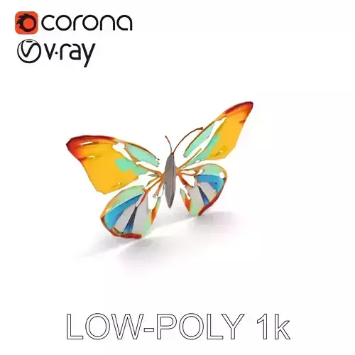 Butterfly Model Pack with Colorful Wings