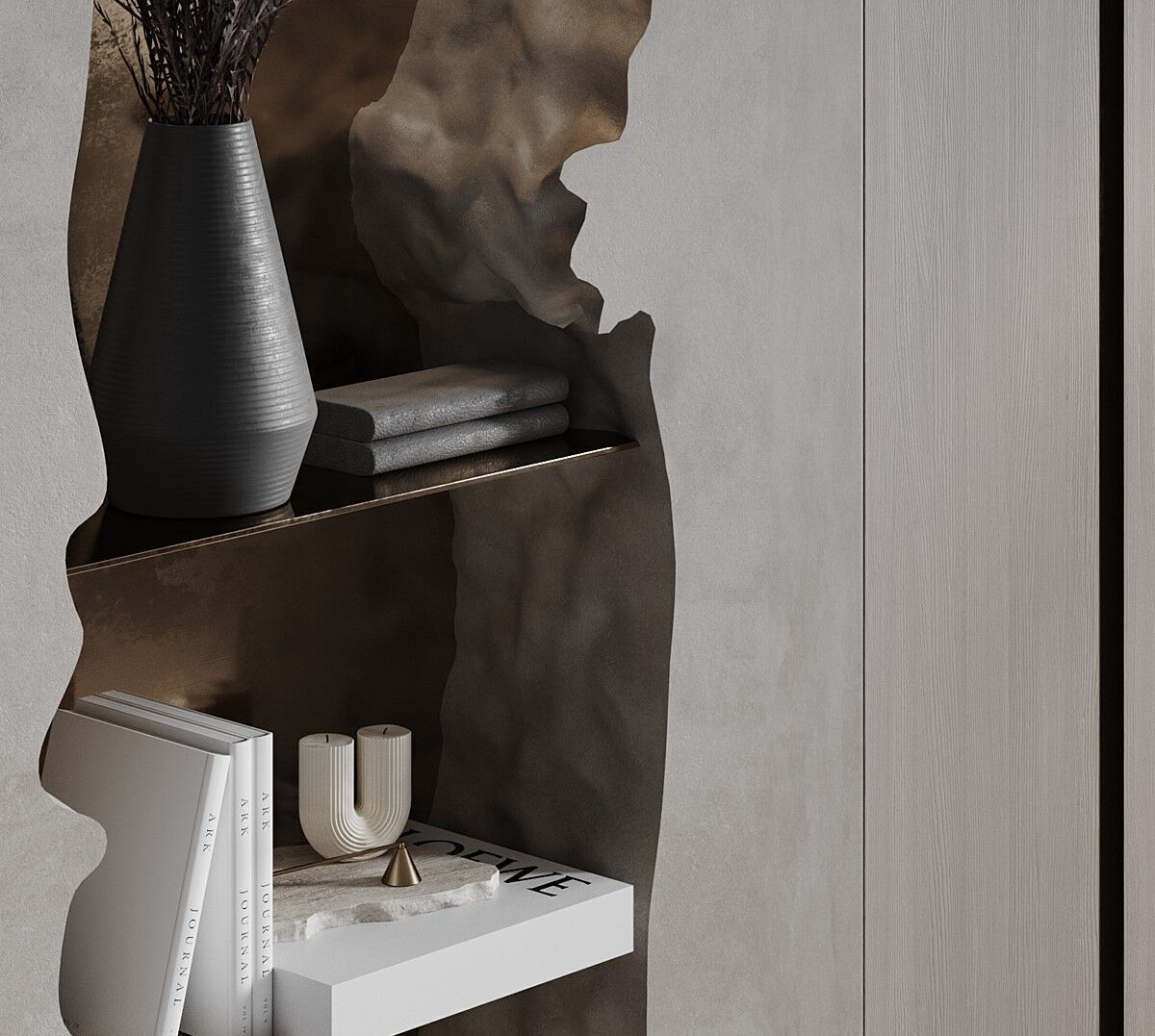 10 Wardrobe Set Combo Furniture for Interior Design 3D Models 3D model_5