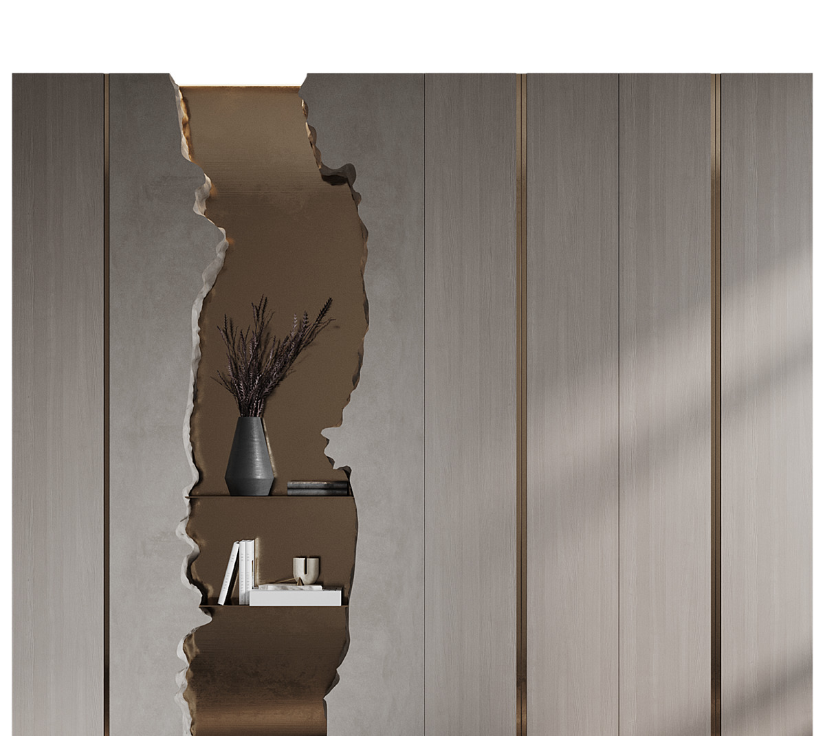 10 Wardrobe Set Combo Furniture for Interior Design 3D Models 3D model_3