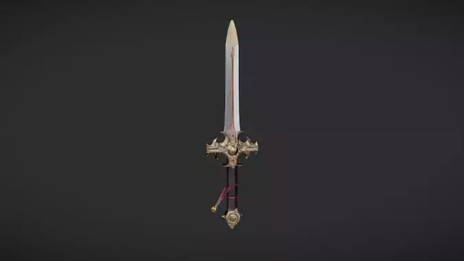 ornate medieval sword