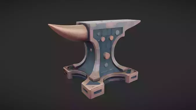 anvil with horn