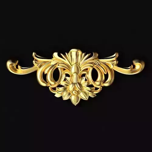 Central decor ornament for furniture