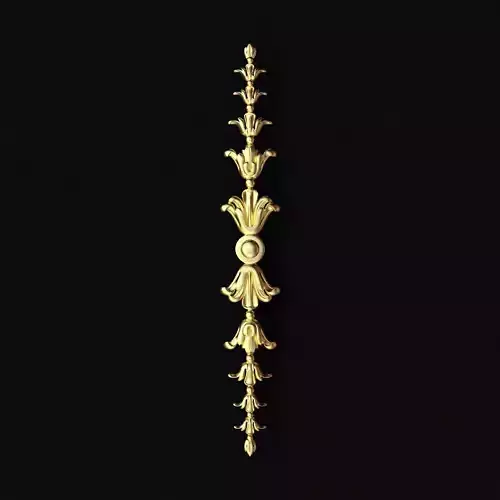 Central decor ornament for furniture