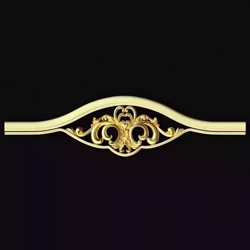 Central decor ornament for furniture