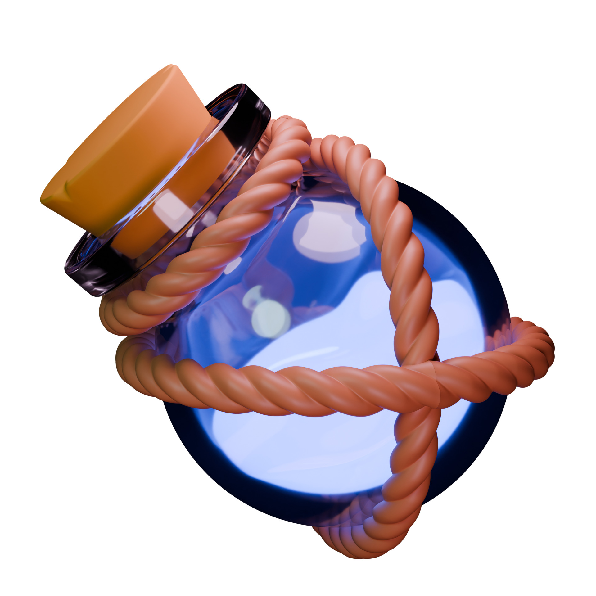 Potion Bottle 3D model_1