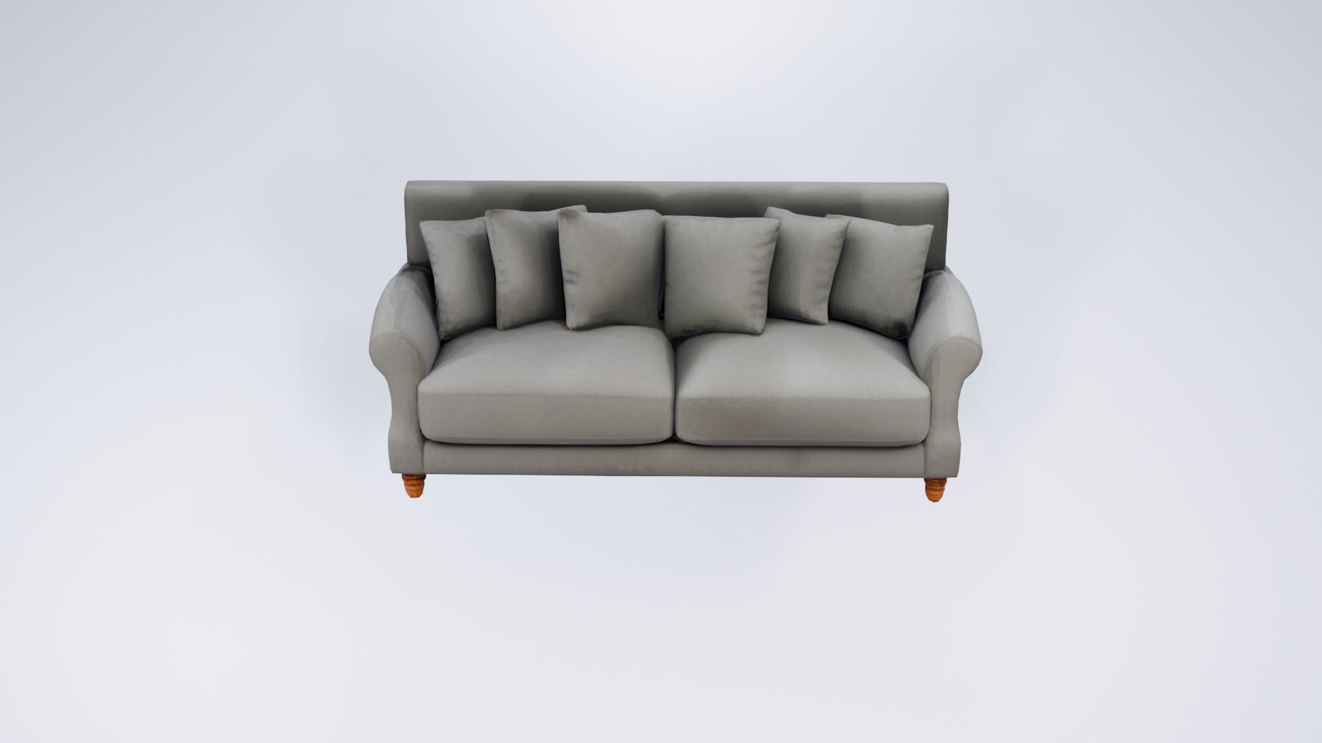 Low Poly Standard Sofa - Static Model 3D model_2