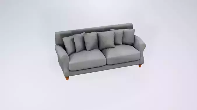 Low Poly Standard Sofa - Static Model