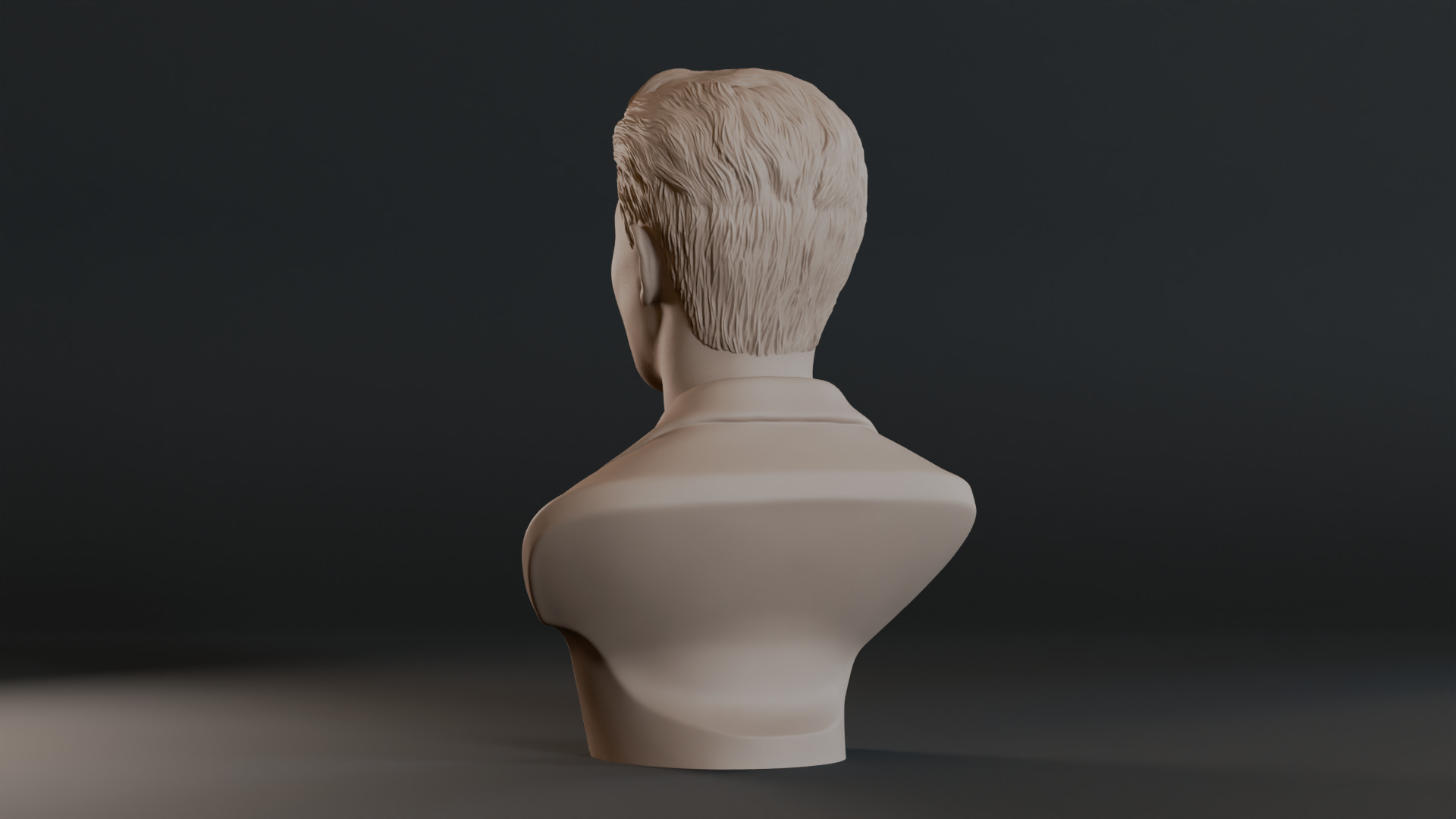 Park Seo Joon Bust Sculpture 3D print model_8