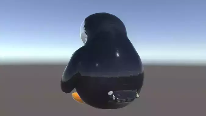 Penguin Plush Toy D Model Pack