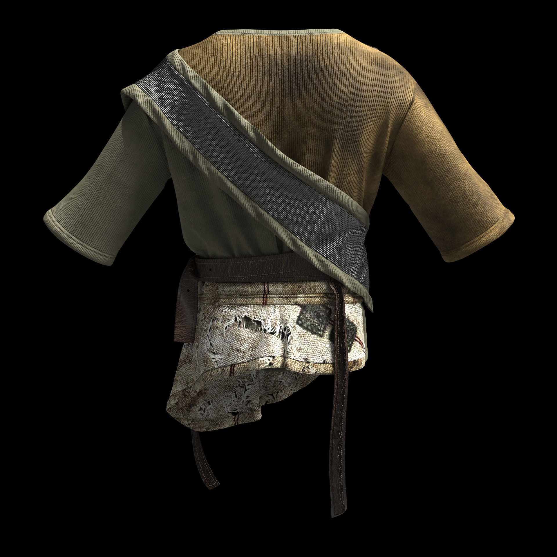 T-shirt 3D Model Collection_1