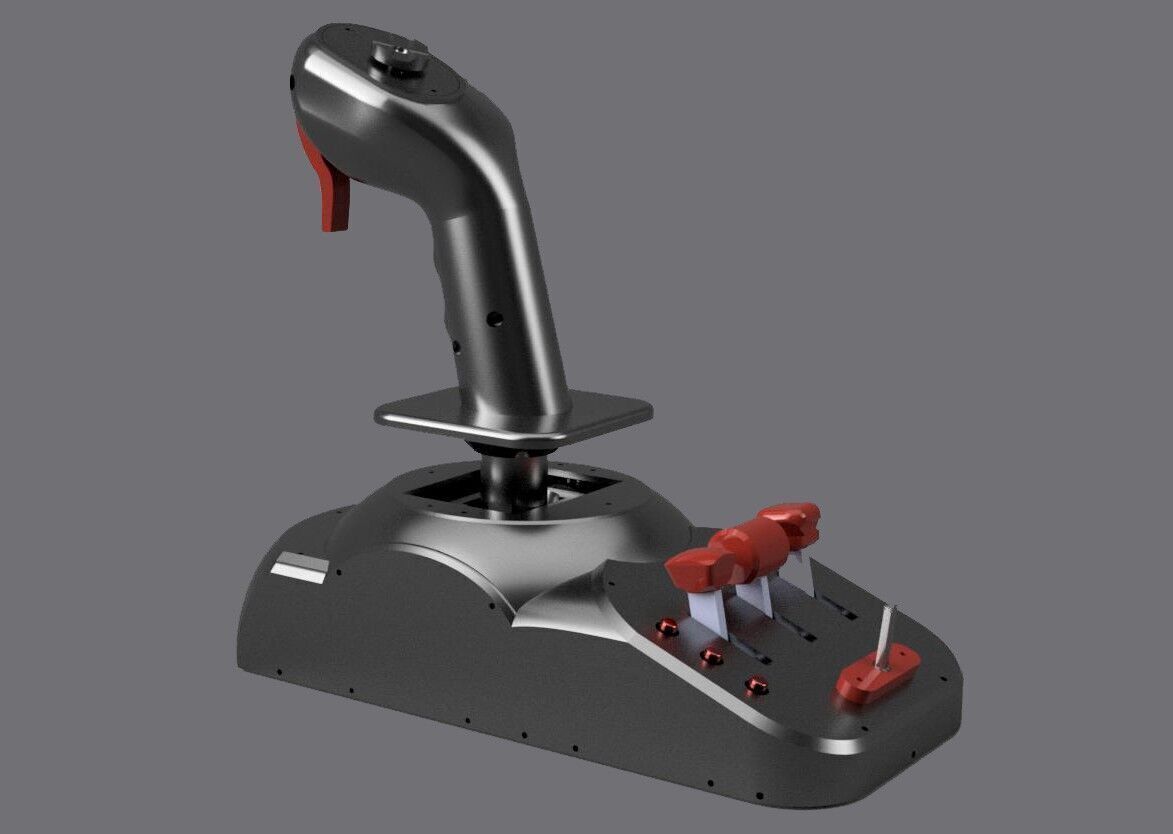 Airbus Sidestick DIY 3D Printed A320 A330 A350 A380 3D print model_2