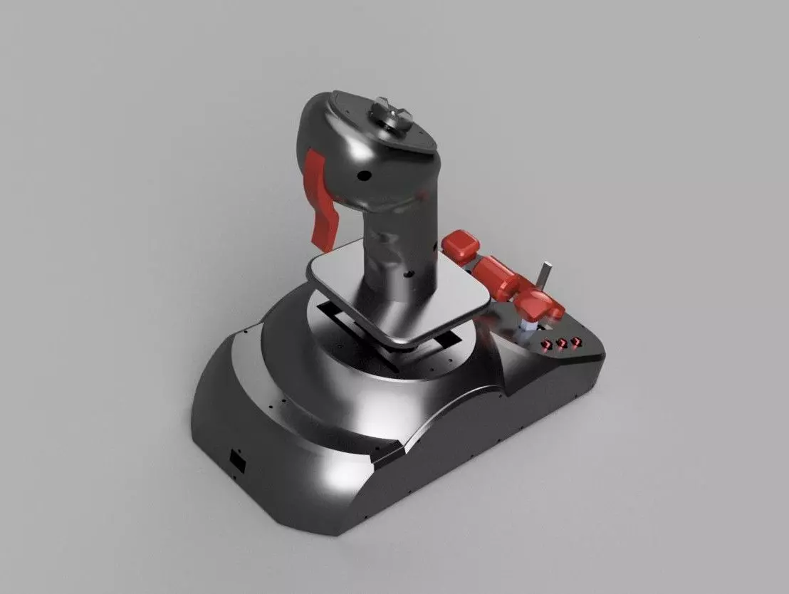 Airbus Sidestick DIY 3D Printed A320 A330 A350 A380 3D print model_0