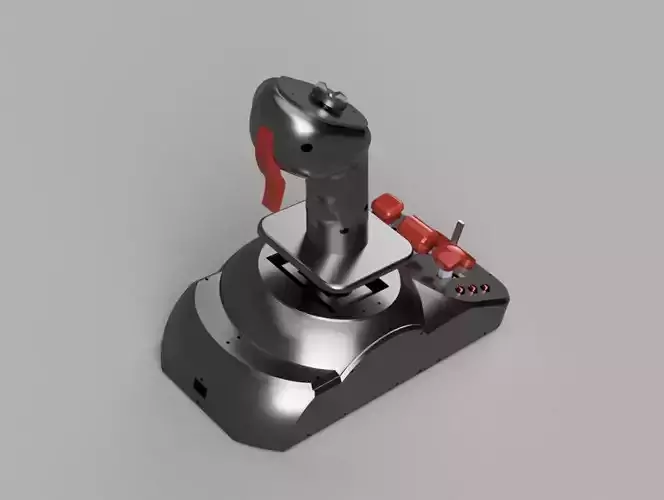Airbus Sidestick DIY 3D Printed A320 A330 A350 A380 3D print model Airbus Sidestick DIY 3D Printed A320 A330 A350 A380 3D print model