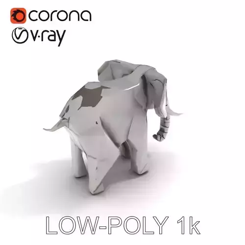 Origami Elephant Model Pack