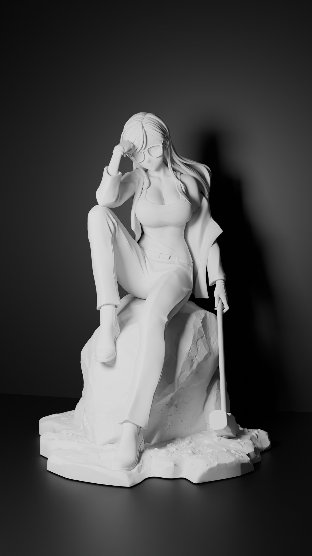 Hizuru Minakata Summer Time Rendering 3D Print 3D print model_1