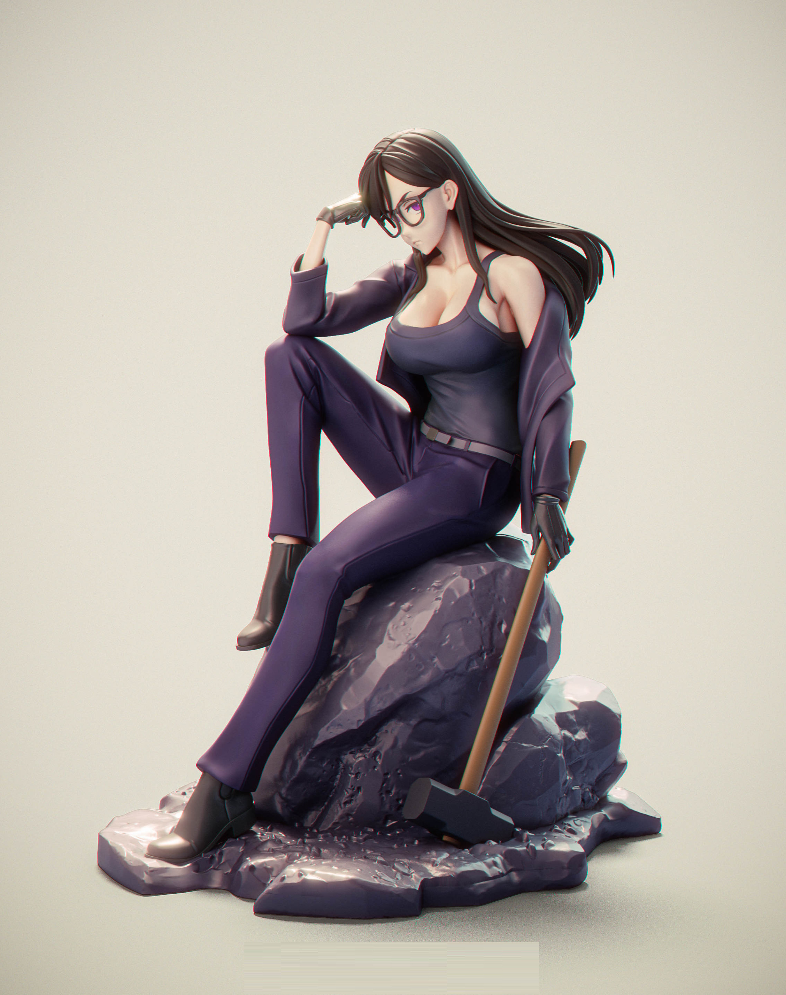 Hizuru Minakata Summer Time Rendering 3D Print 3D print model_2