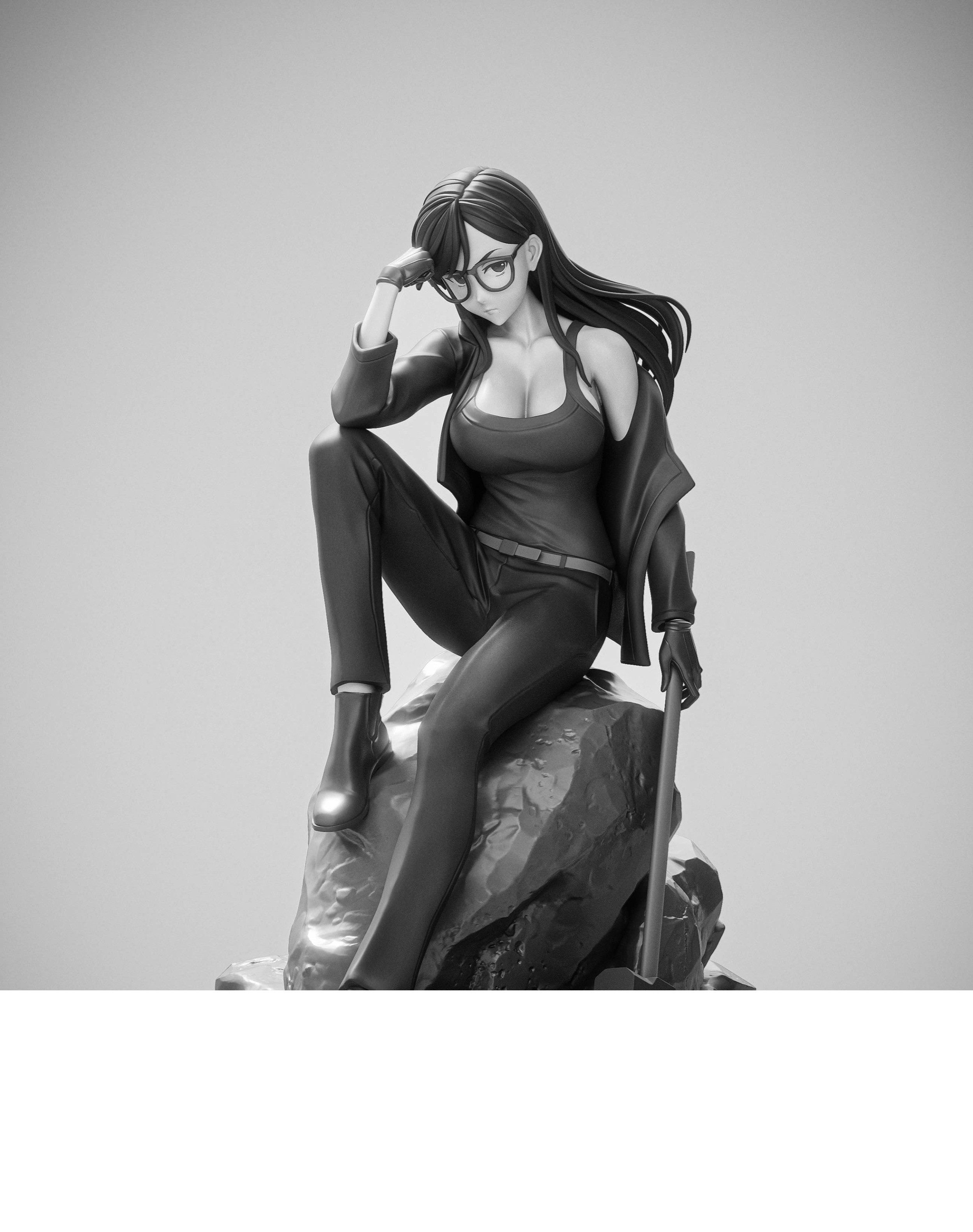 Hizuru Minakata Summer Time Rendering 3D Print 3D print model_4