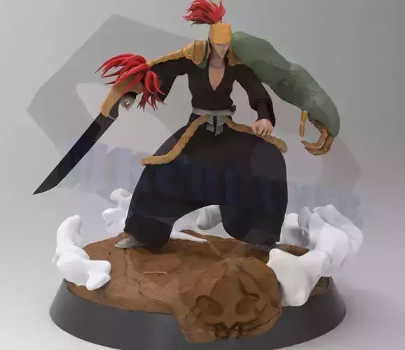 Renji Bankai - BLEACH 3D print model