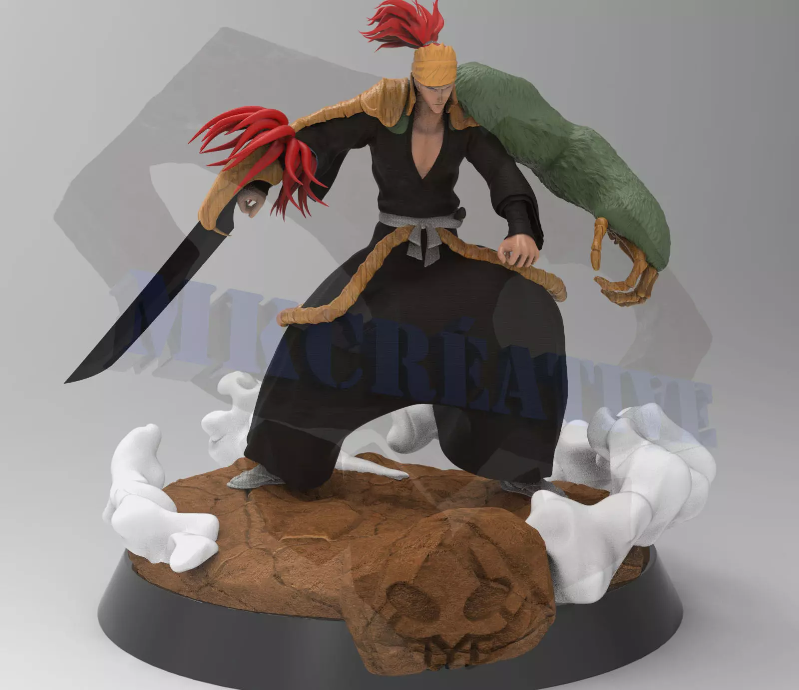 Renji Bankai - BLEACH 3D print model