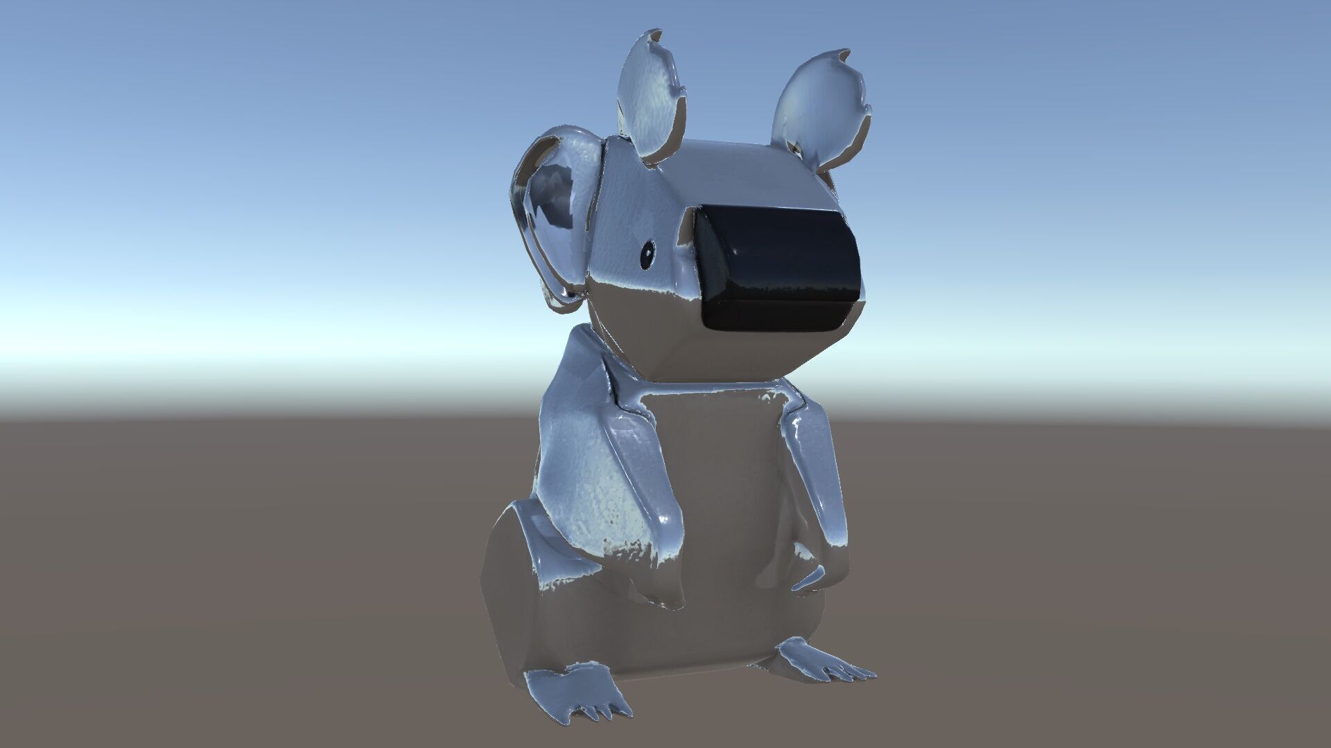 Origami Koala Model Pack for D Environments Low-poly 3D model_27