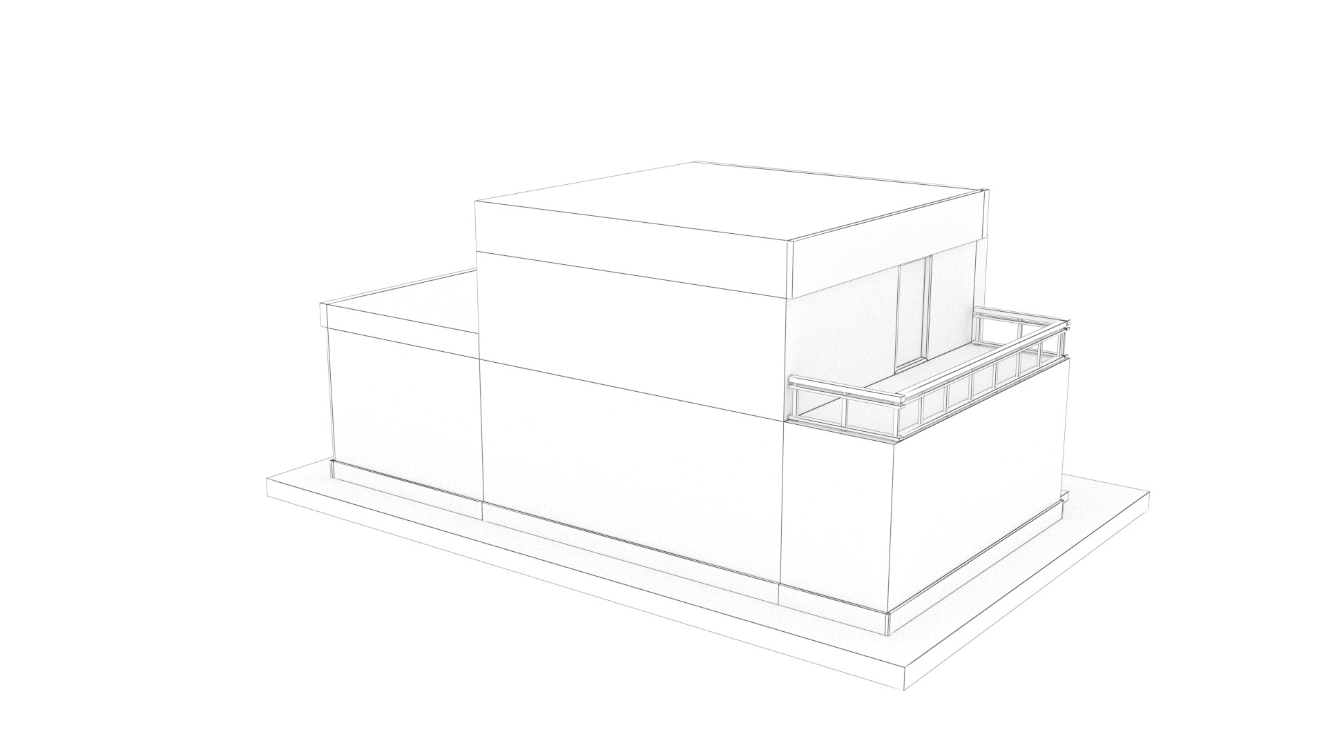 House Pack Low-poly 3D model_31