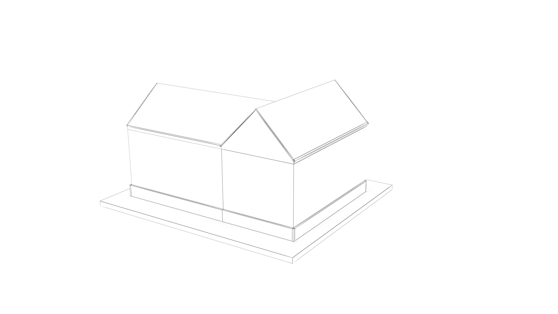 House Pack Low-poly 3D model_11